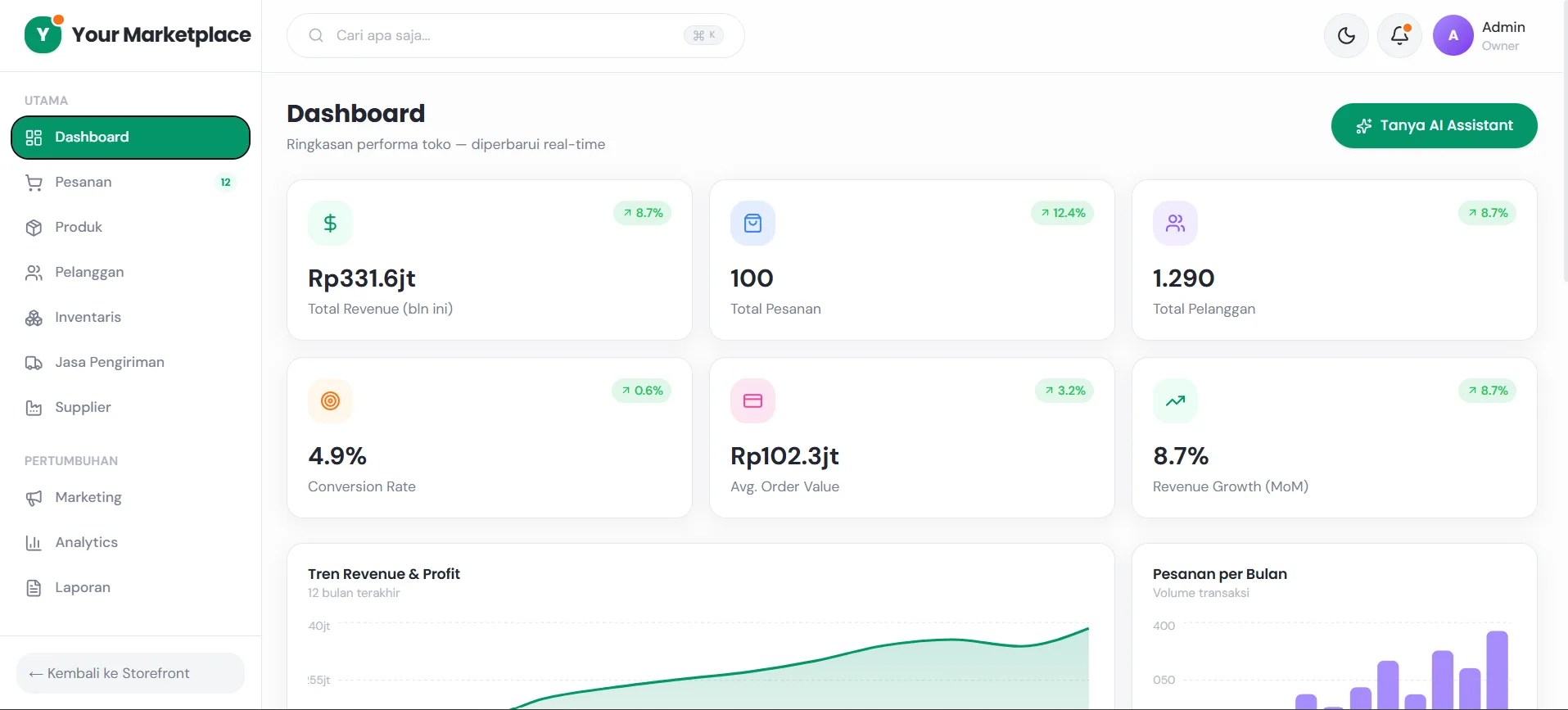 AI Marketplace screenshot 2